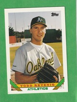 1993 Topps Base Set #766 Todd Revenig