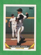 1993 Topps Base Set #453 Victor Cole