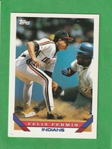 1993 Topps Base Set #462 Felix Fermin