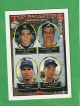 1993 Topps Base Set #529 Dave Silvestri|Chipper Jones|Benji Gil|Jeff Patzke