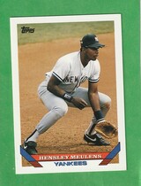 1993 Topps Base Set #549 Hensley Meulens