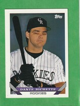 1993 Topps Base Set #644 Dante Bichette