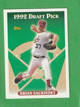 1993 Topps Base Set #647 Brian Sackinsky