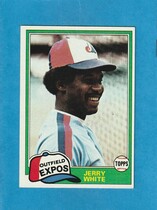 1981 Topps Base Set #42 Jerry White