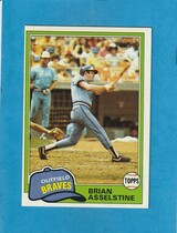 1981 Topps Base Set #64 Brian Asselstine