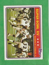 1981 Topps Base Set #494 Super Bowl XV