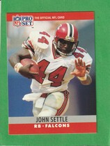 1990 Pro Set Base Set #37 John Settle