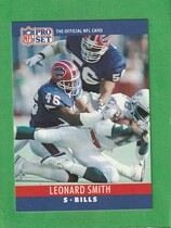 1990 Pro Set Base Set #46 Leonard Smith