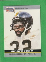 1990 Pro Set Super Bowl MVP's #9 Franco Harris