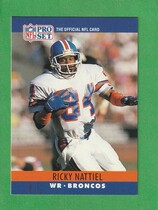 1990 Pro Set Base Set #93 Ricky Nattiel