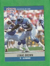 1990 Pro Set Base Set #98 Lomas Brown