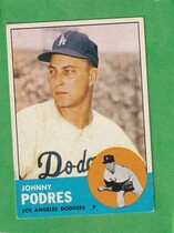 1963 Topps Base Set #150 Johnny Podres
