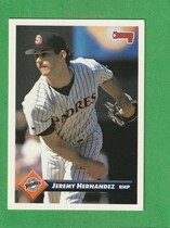 1993 Donruss Base Set #180 Jeremy Hernandez