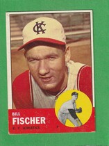 1963 Topps Base Set #301 Bill Fischer