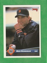 1993 Donruss Base Set #259 Mike Henneman