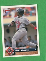 1993 Donruss Base Set #694 Lenny Webster