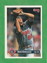1993 Donruss Base Set #785 Rene Gonzales
