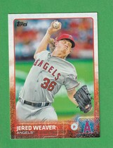 2015 Topps Base Set #213 Jered Weaver