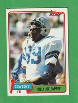 1981 Topps Base Set #393 Billy Joe DuPree