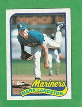 1989 Topps Base Set #355 Mark Langston
