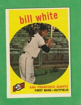 1959 Topps Base Set #359 Bill White