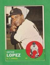 1963 Topps Base Set #92 Hector Lopez