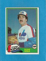 1981 Topps Base Set #181 Elias Sosa