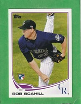 2013 Topps Base Set #185 Rob Scahill