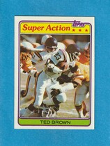 1981 Topps Base Set #59 Ted Brown