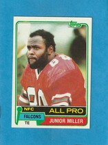 1981 Topps Base Set #180 Junior Miller
