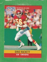 1990 Pro Set Base Set #143 Dino Hackett