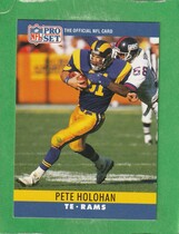 1990 Pro Set Base Set #168 Pete Holohan