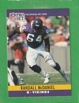 1990 Pro Set Base Set #191 Randall McDaniel