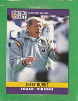 1990 Pro Set Base Set #200 Jerry Burns