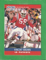 1990 Pro Set Base Set #201 Vincent Brown