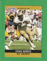 1990 Pro Set Base Set #219 Frank Warren