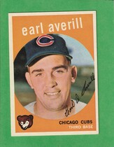 1959 Topps Base Set #301 Earl Averill