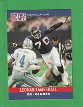 1990 Pro Set Base Set #227 Leonard Marshall