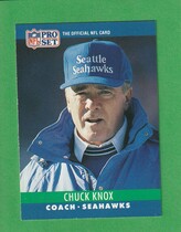 1990 Pro Set Base Set #308 Chuck Knox