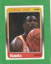 1988 Fleer Base Set #5 Dominique Wilkins