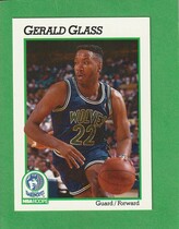 1991 NBA Hoops Base Set #126 Gerald Glass