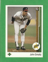 1989 Upper Deck Base Set #17 John Smoltz