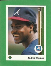 1989 Upper Deck Base Set #144 Andres Thomas