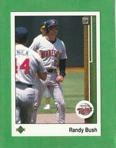 1989 Upper Deck Base Set #158 Randy Bush