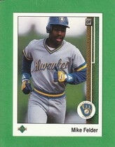 1989 Upper Deck Base Set #252 Mike Felder