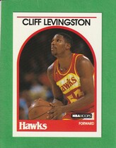 1989 NBA Hoops Hoops #22 Cliff Levingston