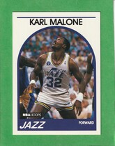 1989 NBA Hoops Hoops #30 Karl Malone