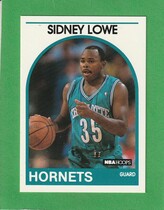 1989 NBA Hoops Hoops #31 Sidney Lowe