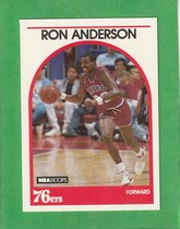 1989 NBA Hoops Hoops #32 Ron Anderson