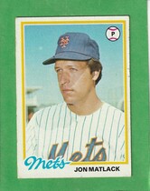 1978 Topps Base Set #25 Jon Matlack